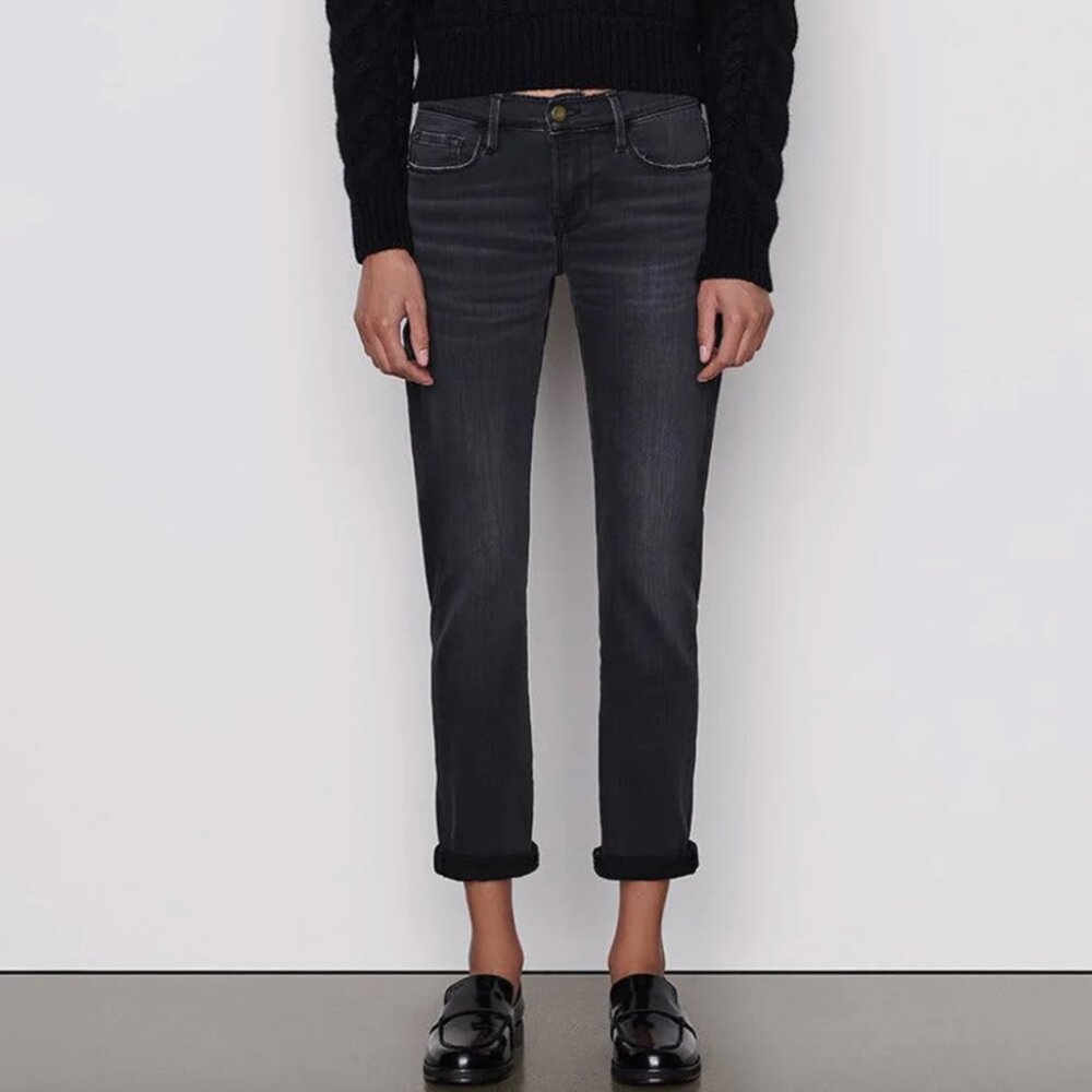 Frame black jeans